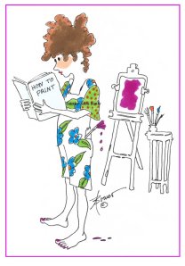 How To Paint graphic with copyright on sleeve