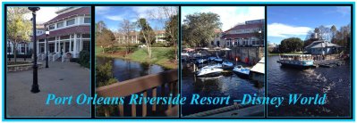 Collage of Port Orleans Riverside