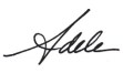 first name signature
