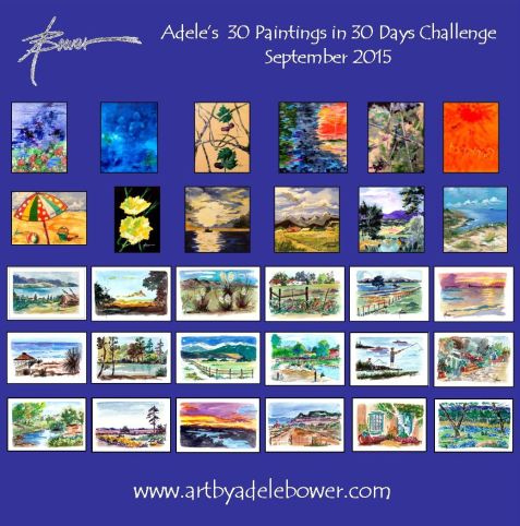 Sept. 2015- 30 in 30 Challenge Collage Final