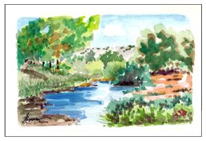 25-Wide Spot in the Creek